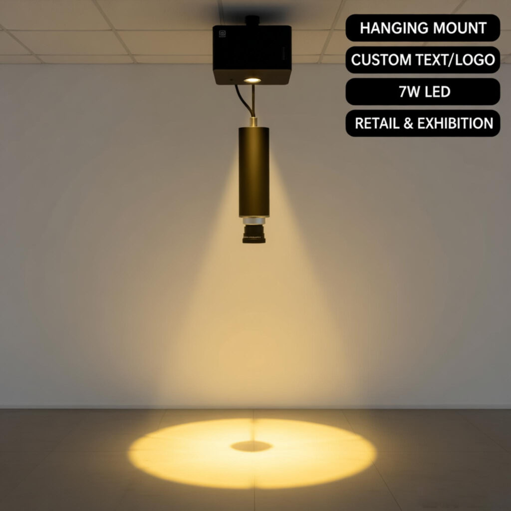 7w hanging gobo light 1