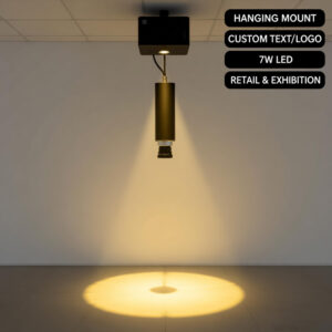 7w hanging gobo light 1