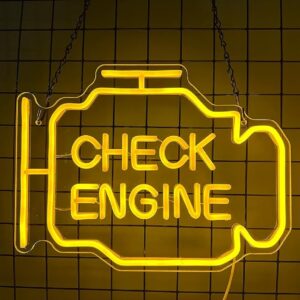 Check Engine LED Neon Sign