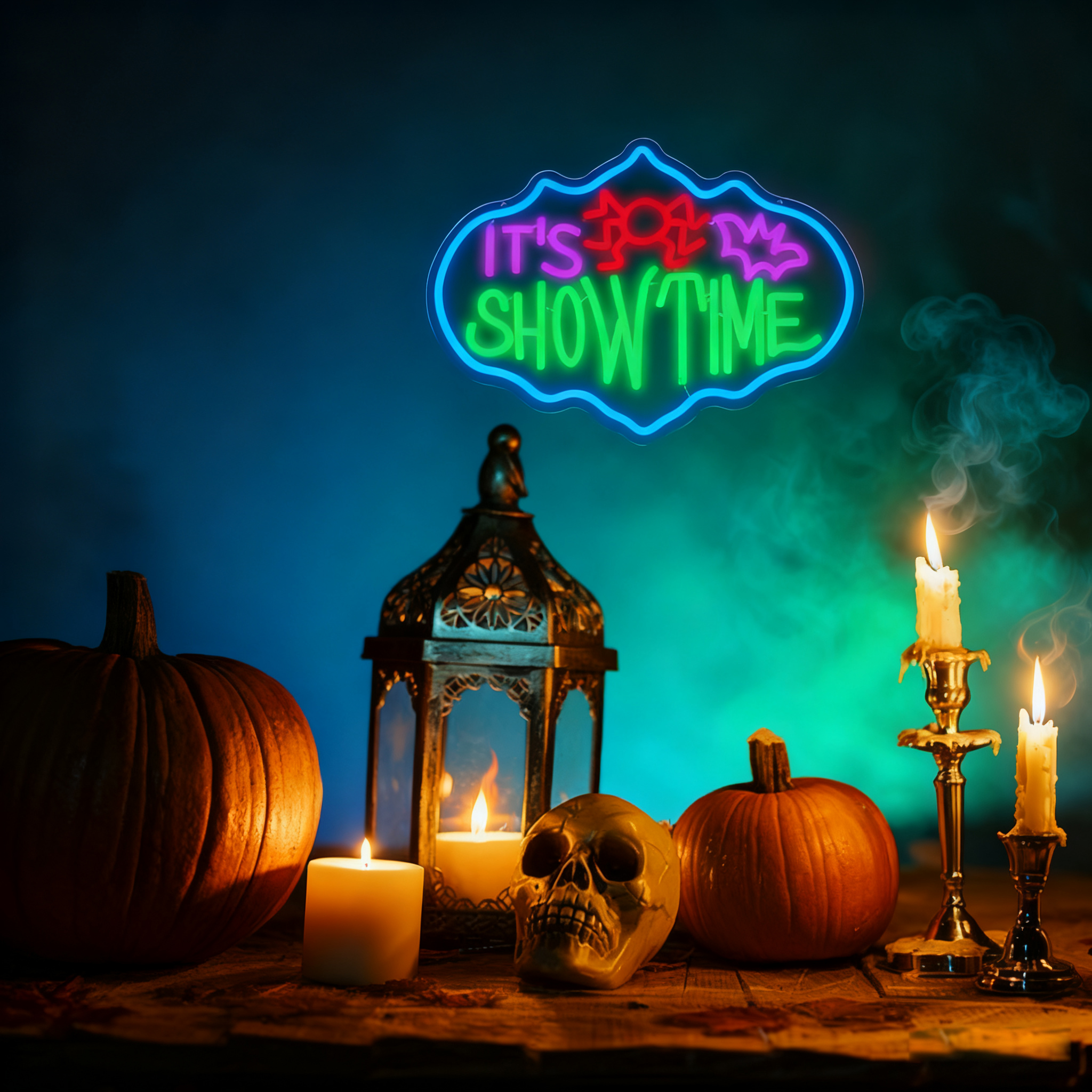 "It's Showtime" LED Neon Sign