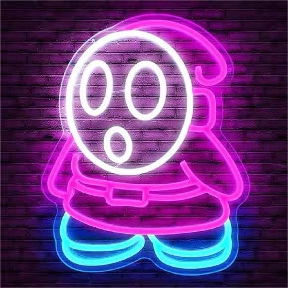 Shy Guy LED Neon Sign