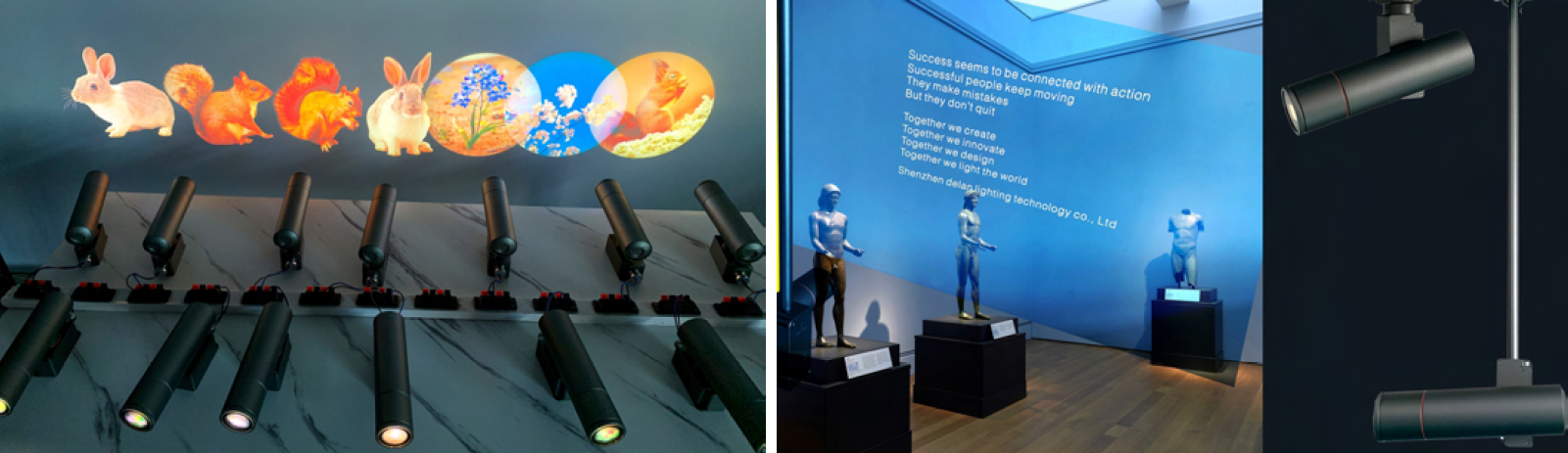 gobo projector for museum